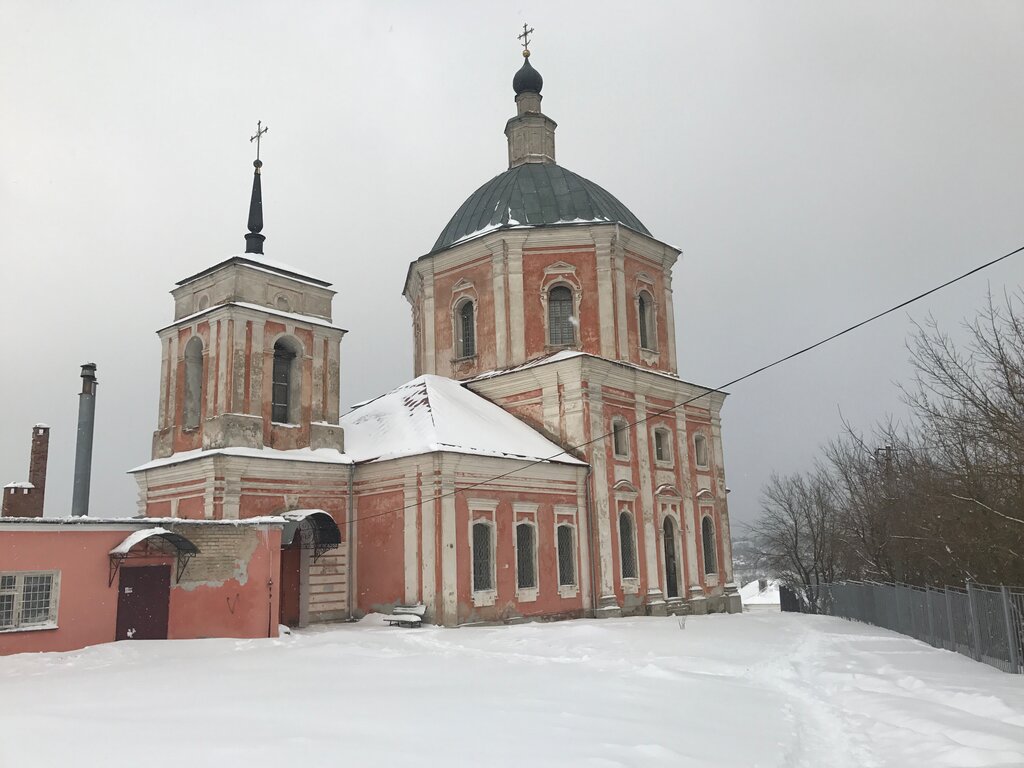 Храм Георгия Победоносца в Одинцово зима
