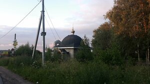 Церковь Тихвинской иконы Божией Матери (Leningrad Region, Kirovskiy District, Pavlovskoye gorodskoye poseleniye, derevnya Gory, Kosaya ulitsa) ، كنيسة أرثوذكسية