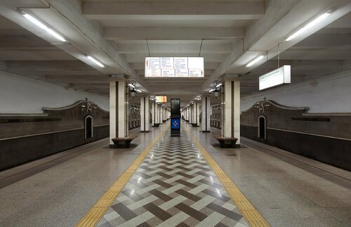 Суконная Слобода (Republic of Tatarstan, City of Kazan, Peterburgskaya Street), metro station