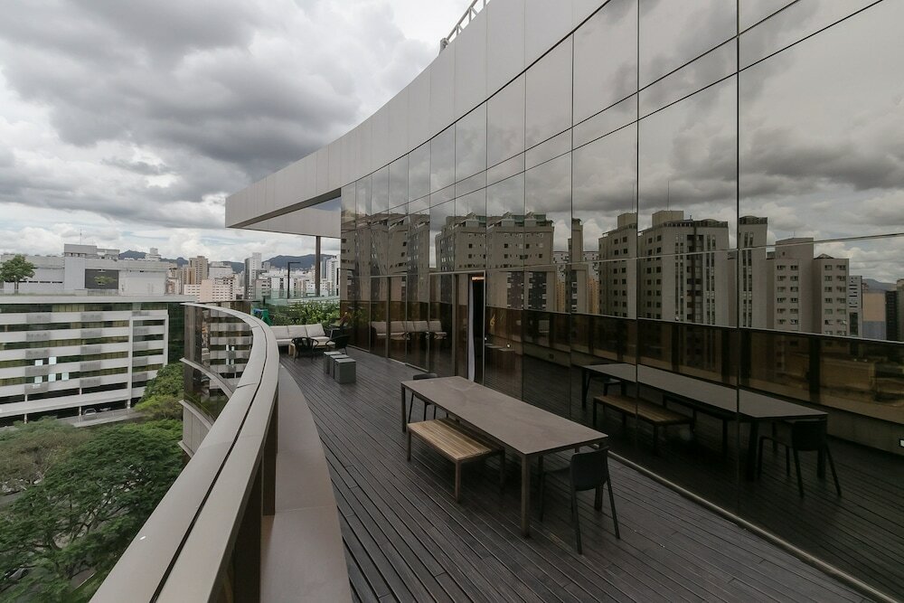 Фото Loft alto padrão com varanda