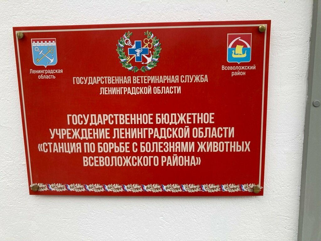 Veterinary clinic Станция по борьбе с болезнями животных Всеволожского района, Vsevolgsk, photo
