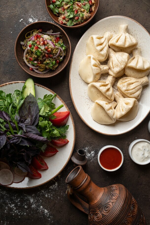 Kafe Khinkalnaya, Moskva, foto