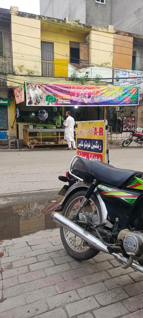 Egg and poultry meat Bhatii chicken shop, Lahore, photo