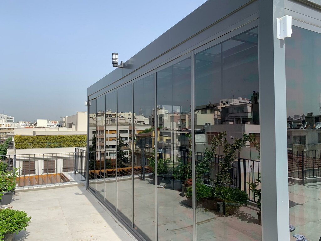 Window films Sunset, Izmir, photo