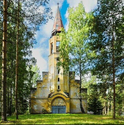Protestant church Vuoksela kirkko, Saint‑Petersburg and Leningrad Oblast, photo
