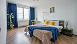 Квартира Biruza с с видом на Неву (Obukhovskoy Oborony Avenue, 110к1), hotel