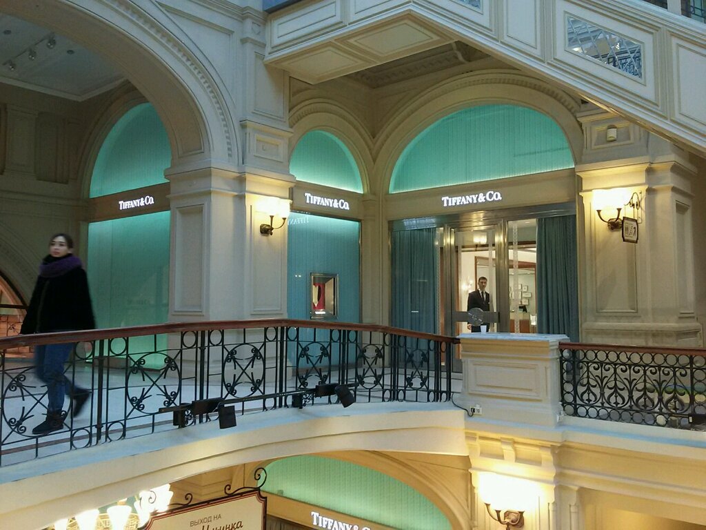 Jewelry store Tiffany&Co, Moscow, photo