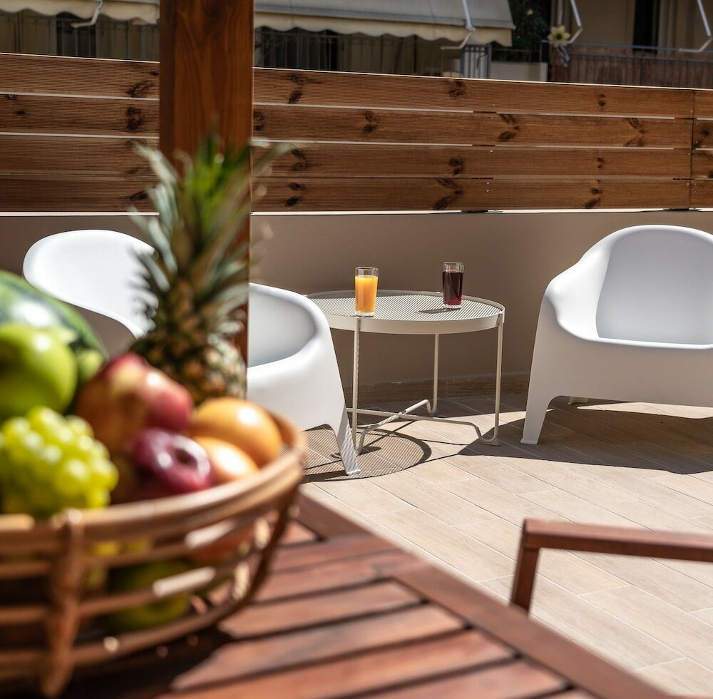 Фото Nemeseos 82m² homm Apartment with Roof Garden and Pool