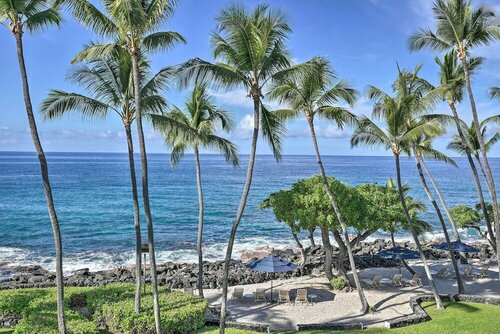 Гостиница Oceanfront Kailua-kona Condo w Community Pool!