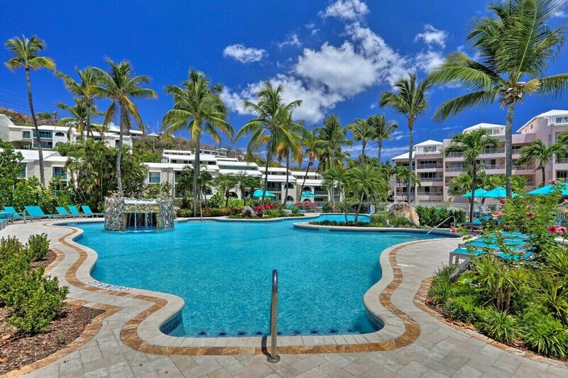 Гостиница Tropical St. Thomas Resort Getaway w Pool Access!