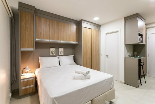 Гостиница Studio Aurora Paulista 606 в Сан-Паулу