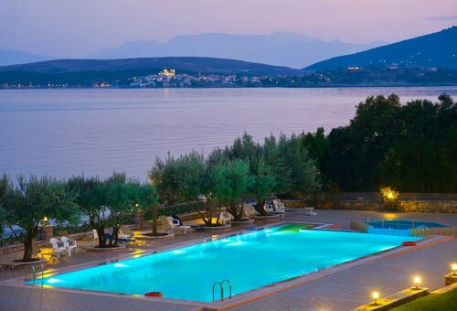 Внешний вид отеля Europa Beach Hotel в Муниципальной единице Галаксидио, фото 5