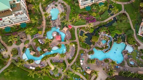 Гостиница K B M Resorts: Honua Kai Konea Hkk-424, Extra Large 1 Bedroom, Mountain Views, Easy Access to Pool and Beach, Includes Rental Car!