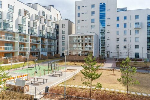 Гостиница Stylish apartment with big sunny terrace в Хельсинки