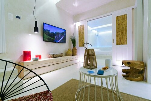 Гостиница Mykonos 52m² Luxury Apartment Sea side Ornos