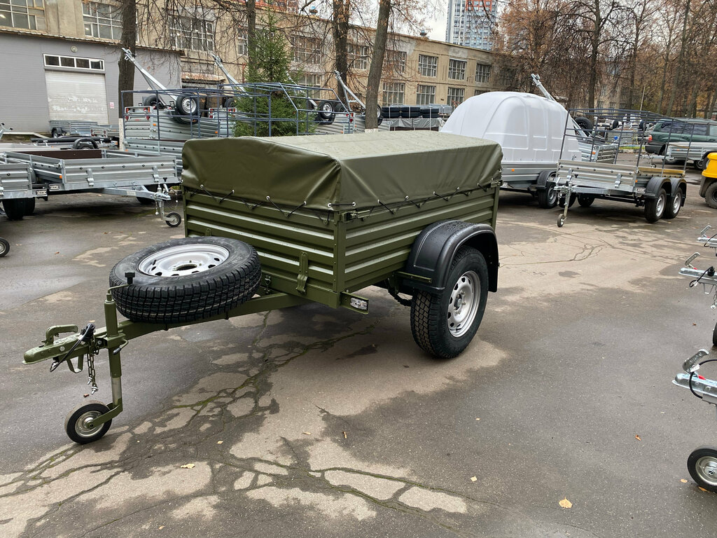 Автомобильные прицепы Московский завод специализированных автомобилей, Москва, фото