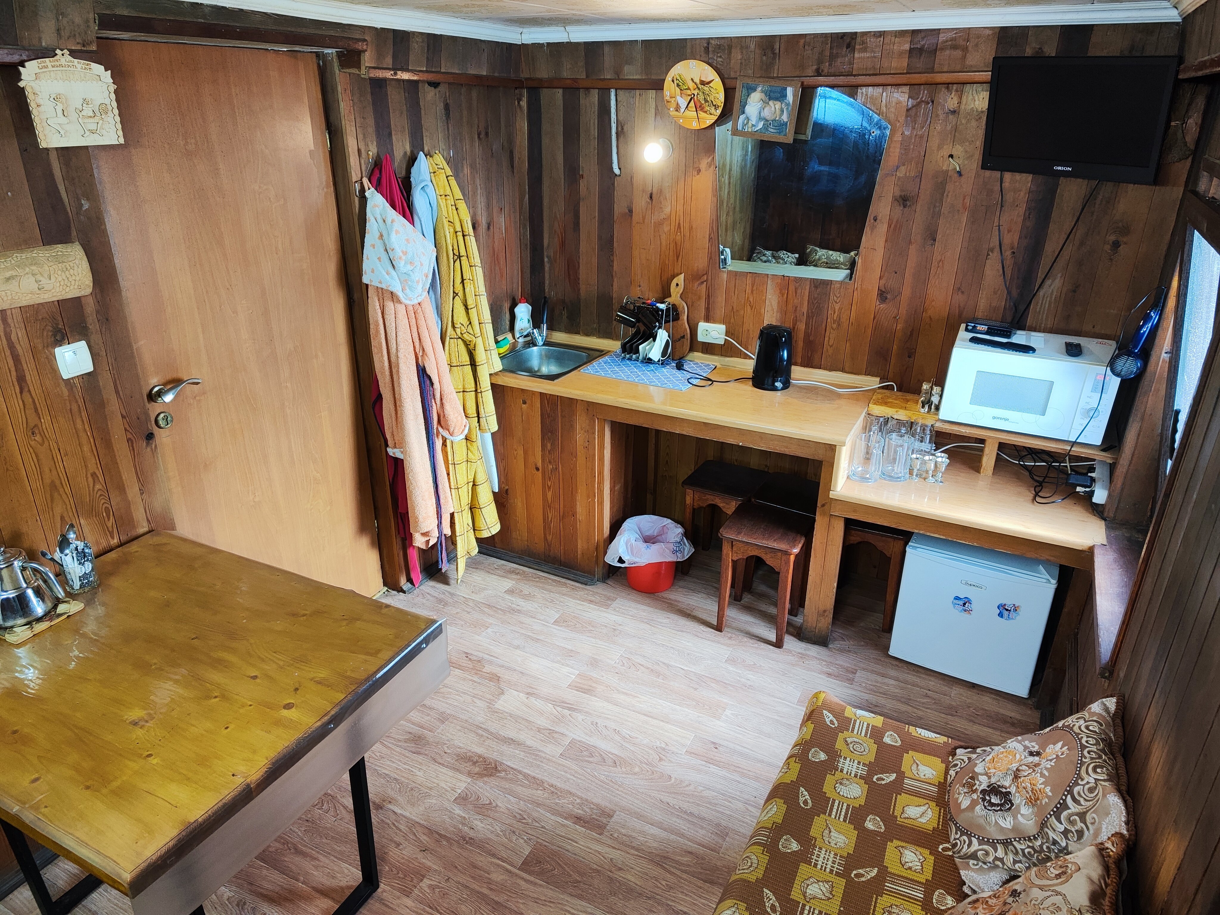 Фото Панорамный сруб