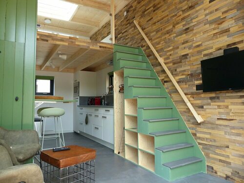 Гостиница Trendy Tiny Houses Bovenweg