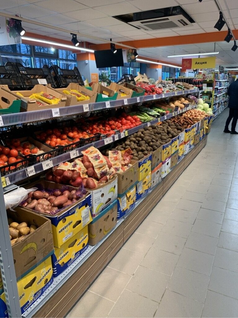 Supermarket Dixi, Moscow, photo