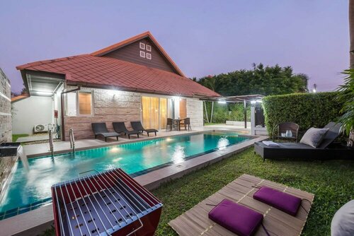 Гостиница AnB Pool Villa Modern 3br at The Ville Jomtian Pattaya в Паттайе