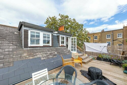 Гостиница Top Floor 1bd Flat With Balcony - Ladbroke Grove в Лондоне