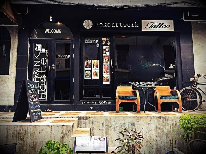 Хостел Bed & Ink Hostel Koh Tao