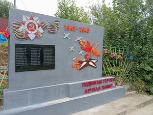 Воинам, павшим в годы Великой Отечественной войны (posyolok Ruchey, Severnaya ulitsa, 6), monument, memorial
