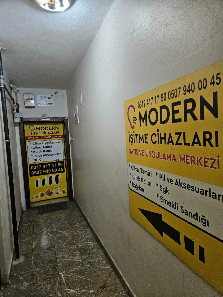 سماعات الأذن الطبية Modern İsitme Cihazı & Teknik Servis Merkezi ، أنقرة، صورة