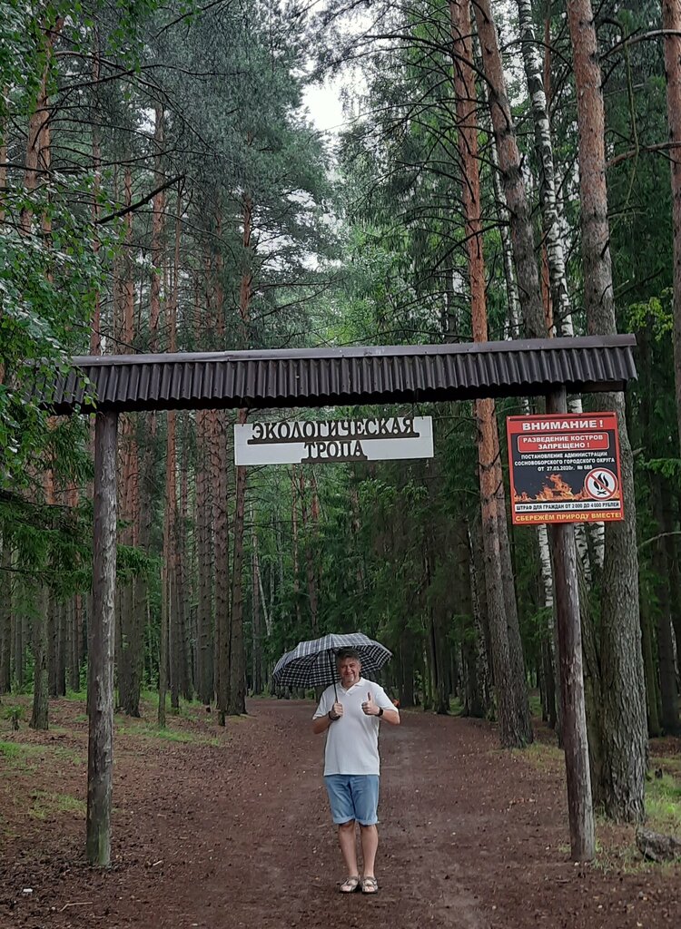 Landmark, attraction Пешеходный экологический маршрут у Калищенского озера, Sosnoviy Bor, photo