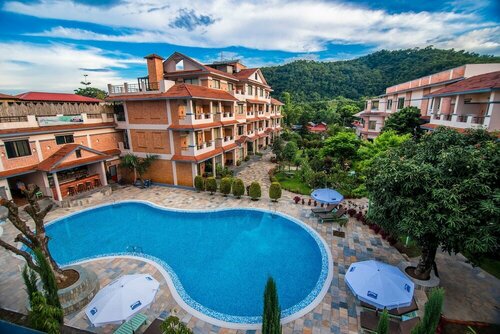 Внешний вид отеля Mount Kailash Resort в Покхаре, фото 2