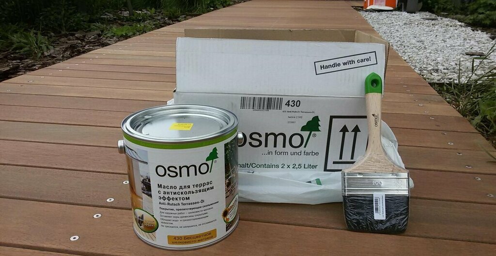 Paintwork materials Osmo, Tula, photo
