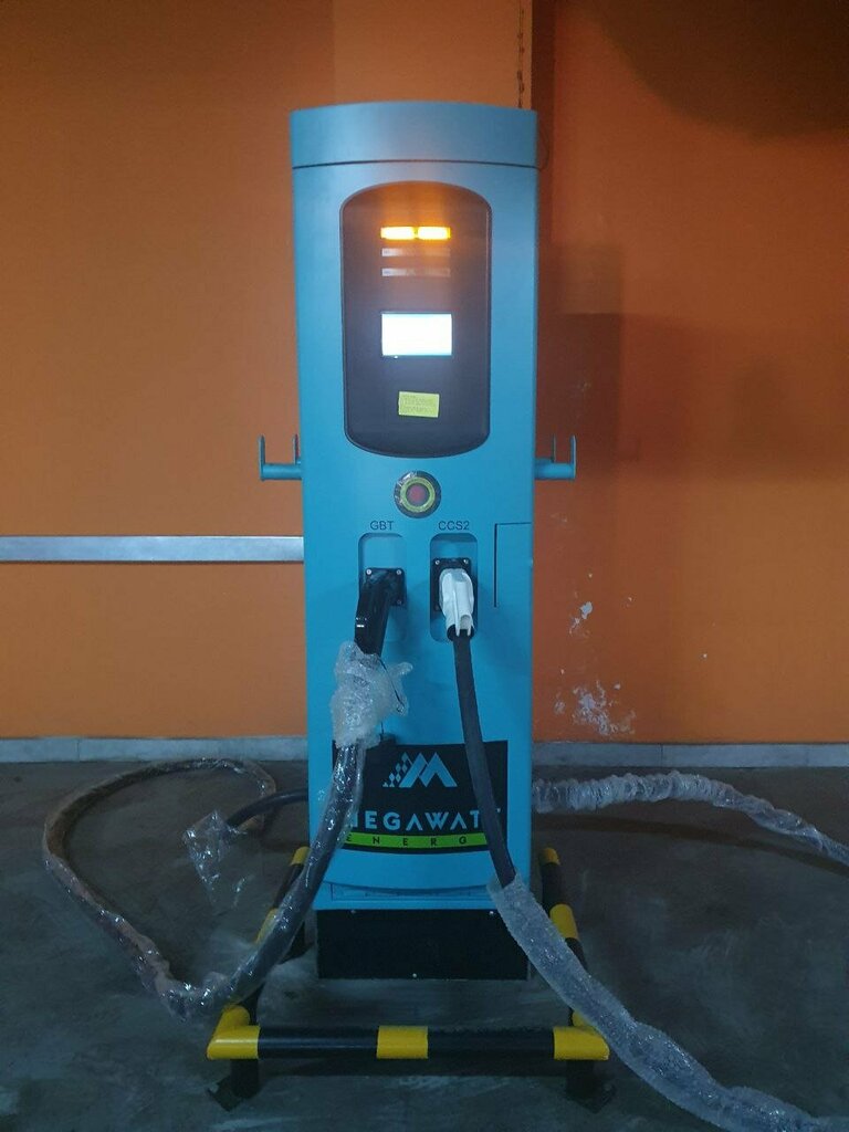 Electric car charging station Megawatt Energy, Tashkent, photo