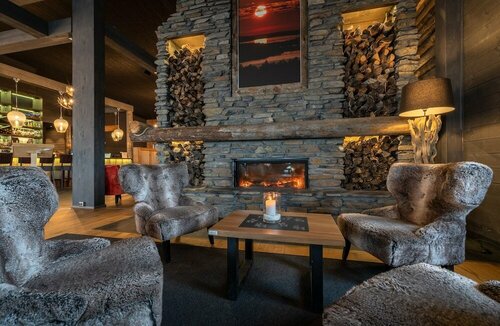 Гостиница Wilderness Hotel Inari & Igloos в Лапландии