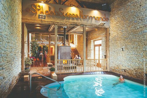 Гостиница Au Domaine de la Pommeraye & SPA