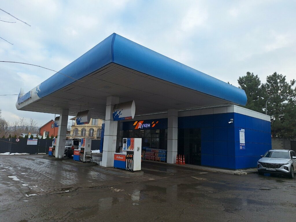 Gas station Gazpromneft, Almaty, photo