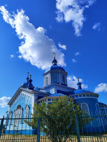 كنيسة أرثوذكسية Tserkov Pokrova Presvyatoy Bogoroditsy V Volchanke ، مقاطعة سامارا، صورة