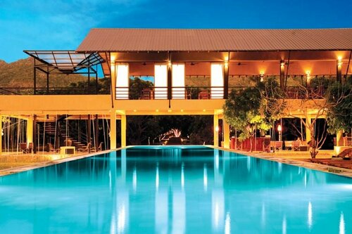 Внешний вид отеля Sigiriana Resort by Thilanka в Мораголлеве, фото 1