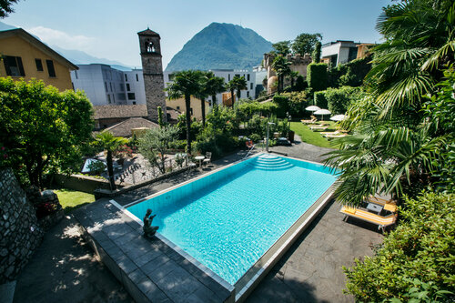 Гостиница International au Lac Historic Lakeside Hotel - Lugano в Лугано
