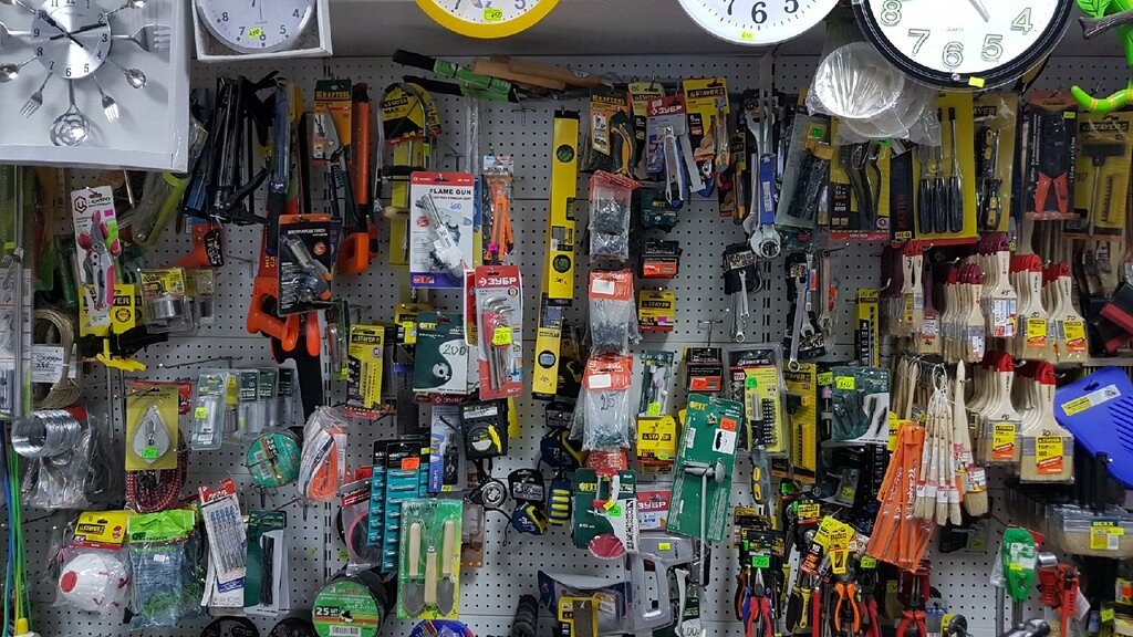Hardware store Household goods, building materials and everything for the garden, Lgov, photo