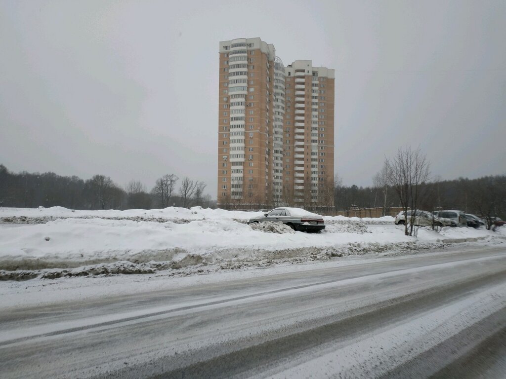 Parking lot Pritrotuarnaya parkovka na ul Akademika Bakuleva, Moscow, photo