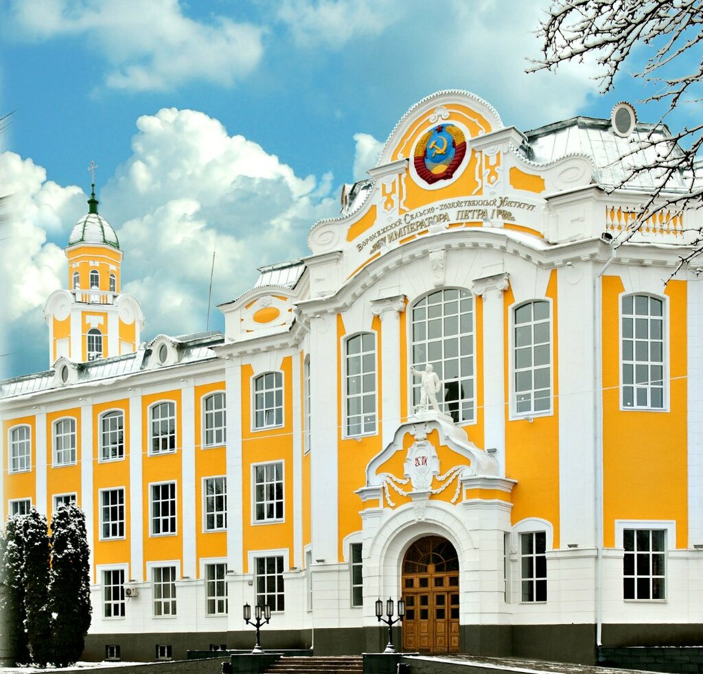 University Voronezh state agrarian university named after emperor Peter I, Voronezh, photo