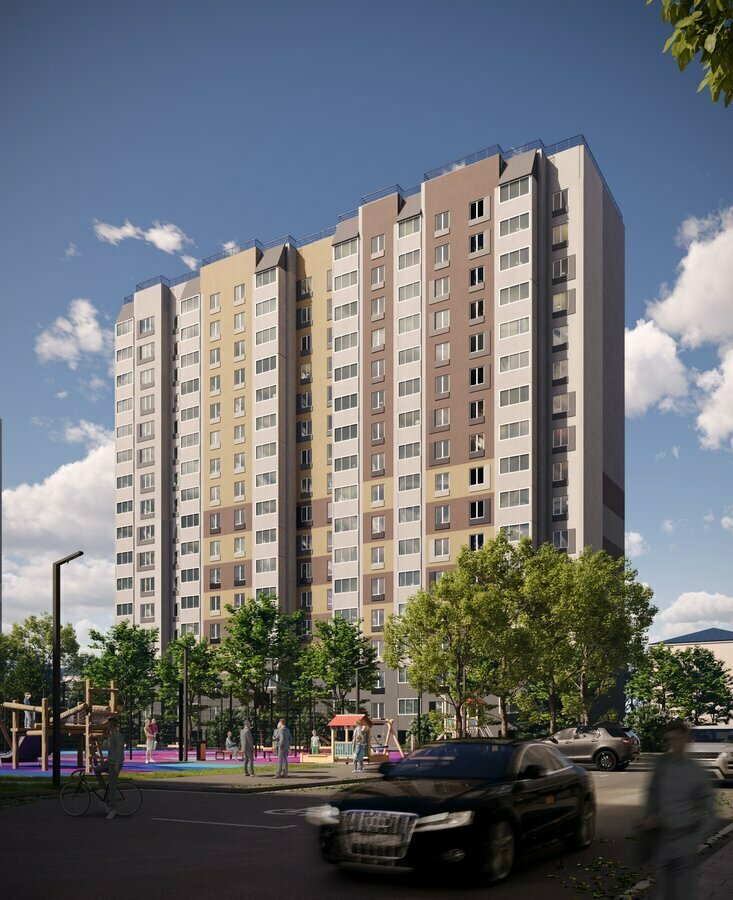 1-к. квартира, 38,6 м², 3/16 эт. на продажу в Ульяновске Купить квартиру Авито