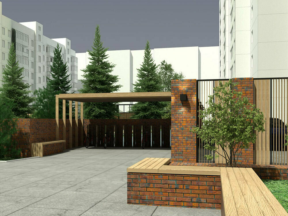 Панорама: Ядринцевский квартал, жилой комплекс, Ядринцевская ул., 54, Новосибирс