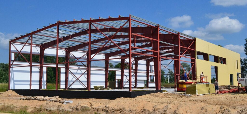 Склады, ангары из сэндвич панелей 10х20х4м в Москве Услуги Авито