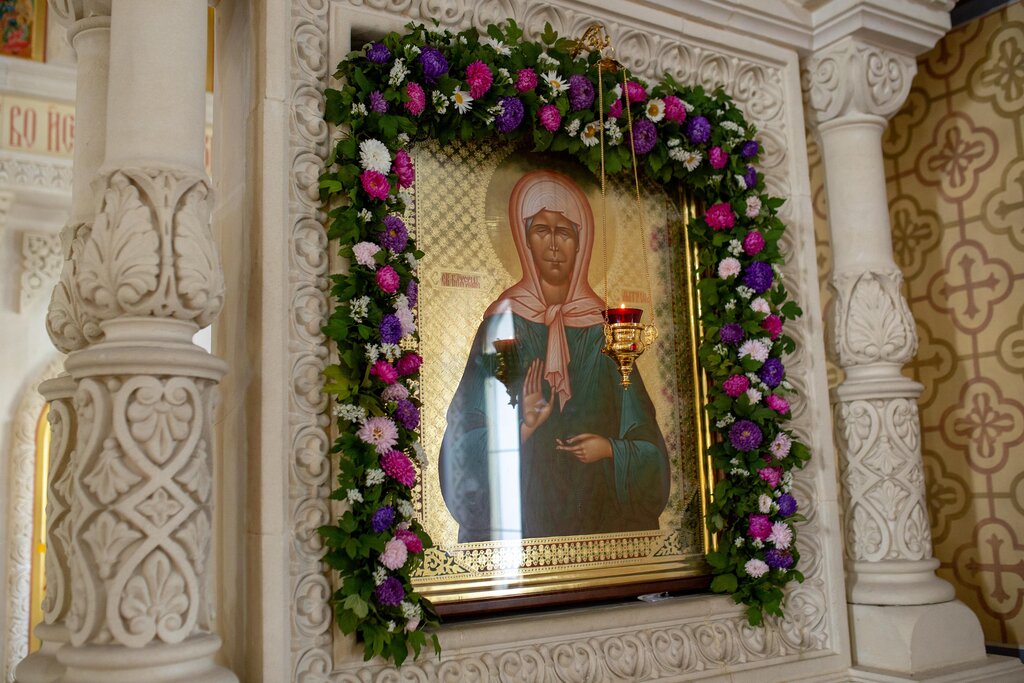 Orthodox church Church of St. Blessed Matrona of Moscow in Flowers, Nizhny Novgorod, photo