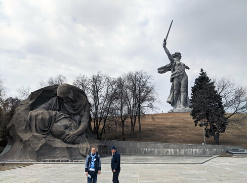 Памятник, мемориал Мамаев курган, Волгоград, фото