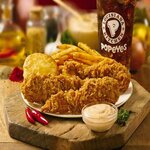 Popeyes (10, 7 Street, Community Jabal Ali 1, Jebel Ali, Dubai), fast food