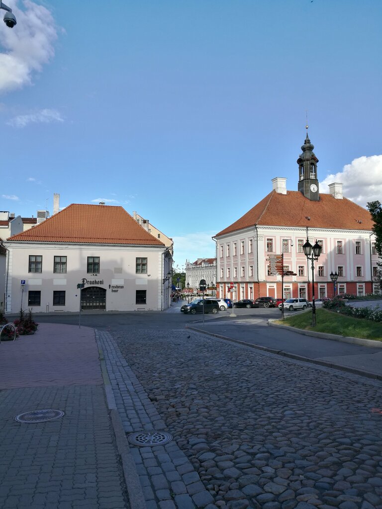 Landmark, attraction Tartu Town Hall, Tartu, photo
