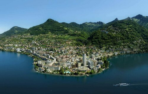 Внешний вид отеля Hotel Bon Port в Монтрё, фото 2