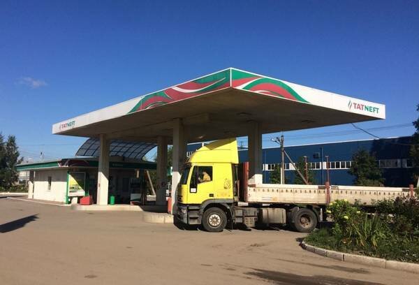 Gas station Tatneft, Saint‑Petersburg and Leningrad Oblast, photo